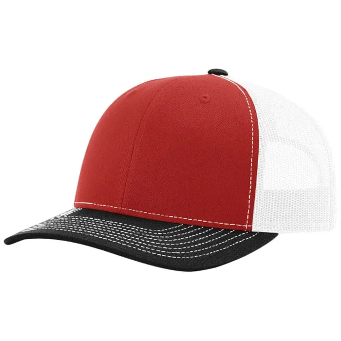 Richardson Red/White/Black Trucker Cap