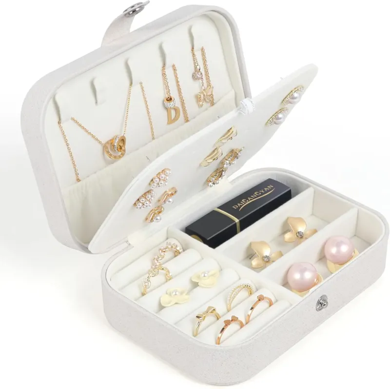 Travel Jewellery Box, Small Travel Case, Jewellery Organiser