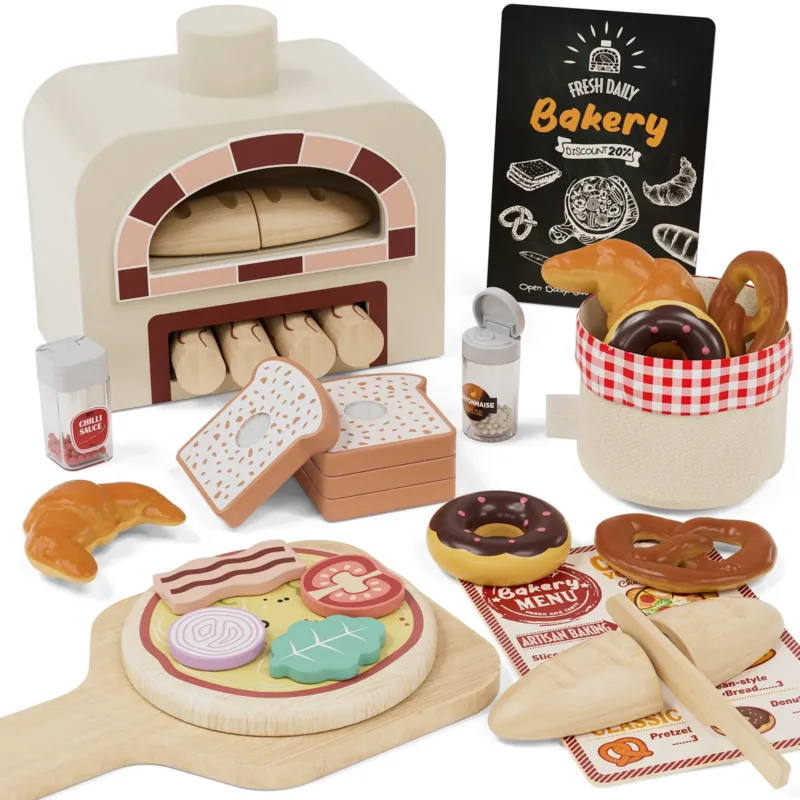 Children's Kitchen Accessories, Play Kitchen Accessories, Pizza Children's Kitchen, Baking Set