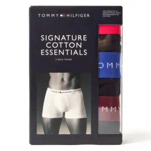 Three Pack Logo Waistband Trunks