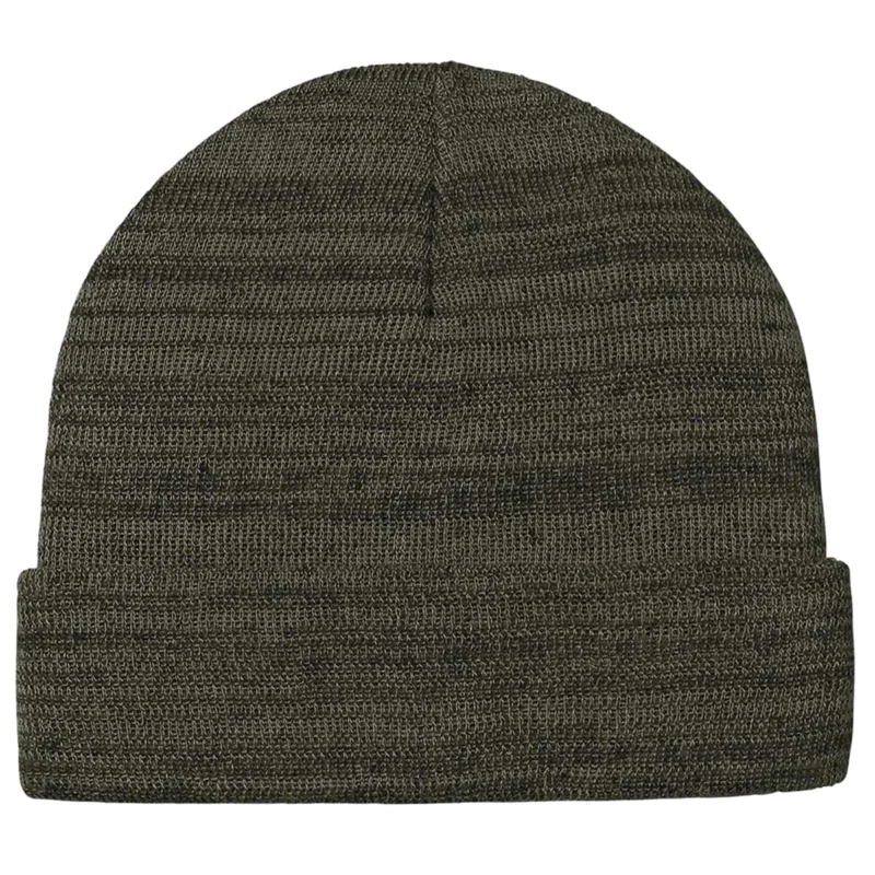 Port Authority Olive Green Heather Knit Cuff Beanie