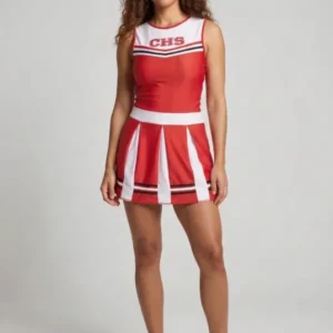 Frauen Cheerleader Kostüm mit sportlichen Akzenten Echo Archiv