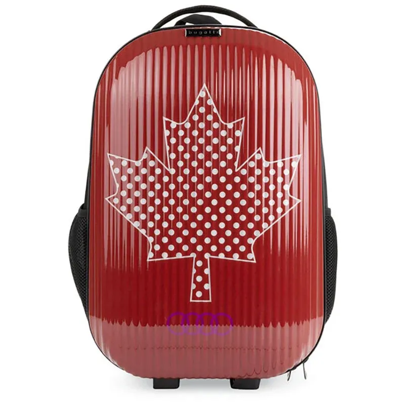 Bugatti Multi-Colored Customizable Oval Backpack