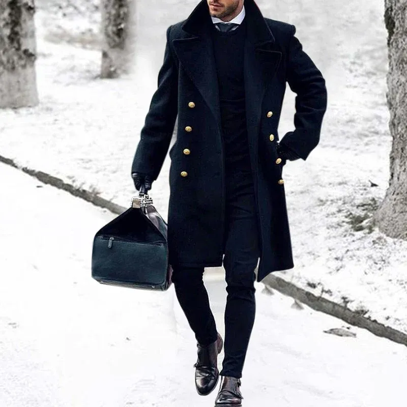 Herren elegante Wintermantel – Marzano