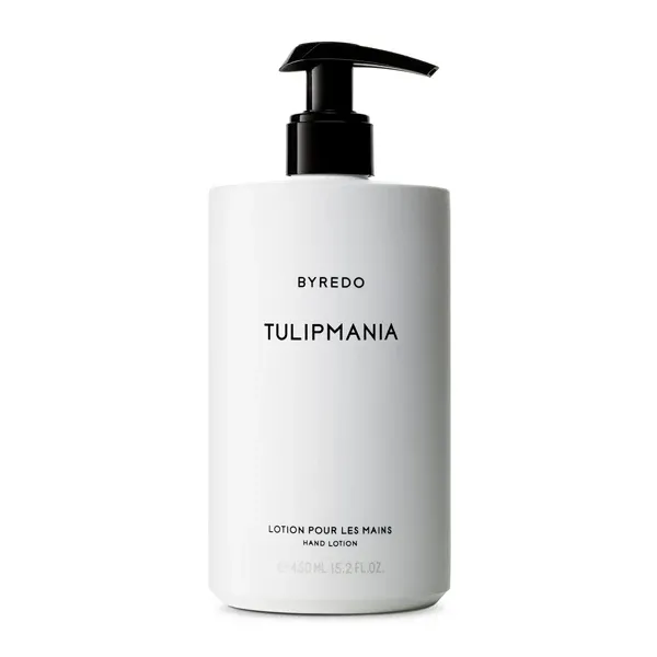 Byredo - Tulipmania - Hand Lotion in weißem Spender für intensive Pflege und geschmeidige, zart duftende Hände